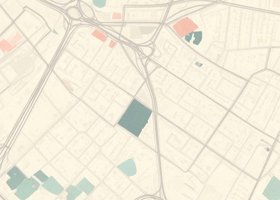 Static street map style image showing Jones Bridge in Sandwell, Walsall with nearby roads and local landmarks